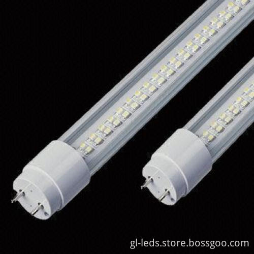 SMD 3528 T8 LED Tube Lighting with CE/RoHS Certificates and 30,000 Hours Lifespan